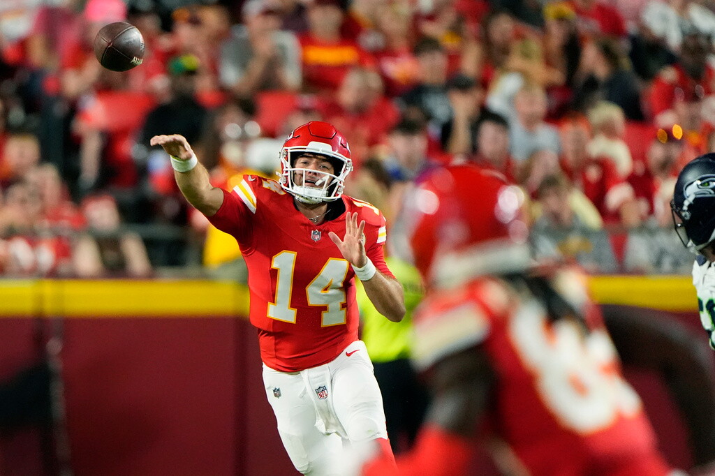 Seahawks Chiefs Football