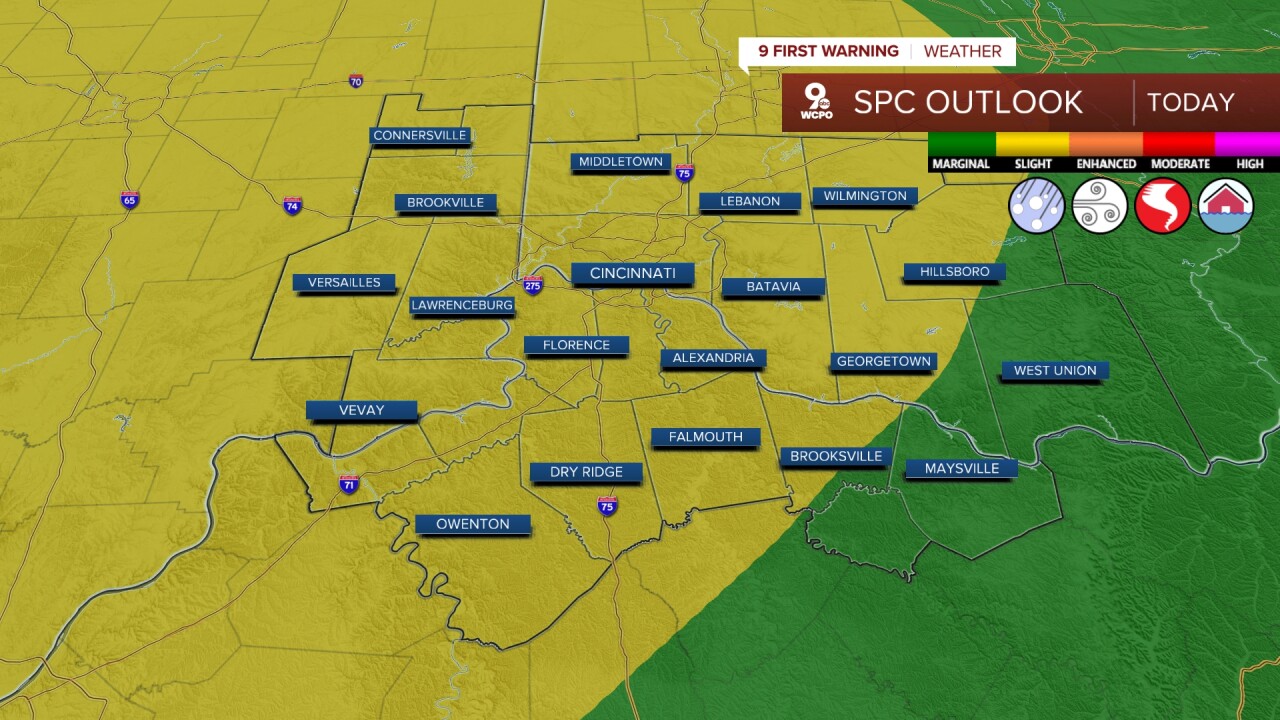 SPC Outlook for Thursday