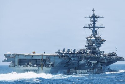 USS Abraham Lincoln in the Arabian Sea