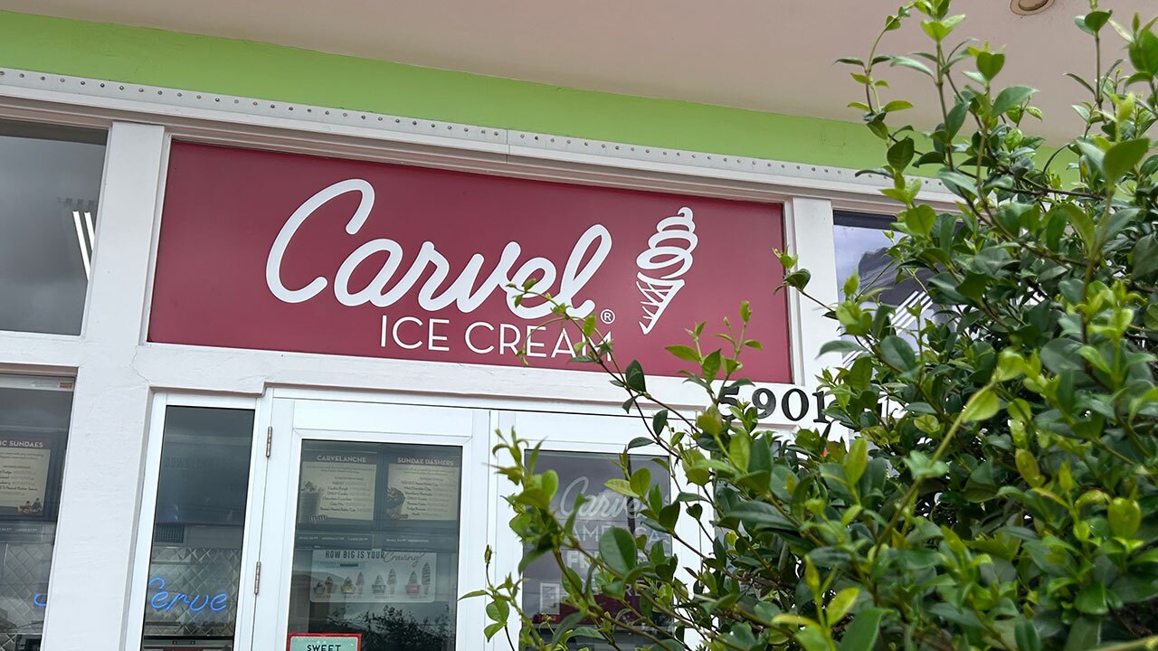 Carvel ice cream shop on South Dixie Highway in West Palm Beach on March 20, 2025.