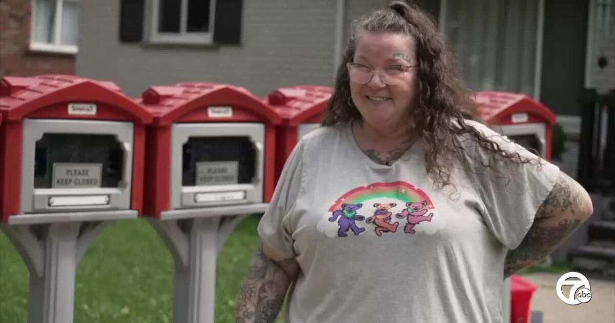 Front yard food pantry inspired by a mother's loss faces overwhelming demand