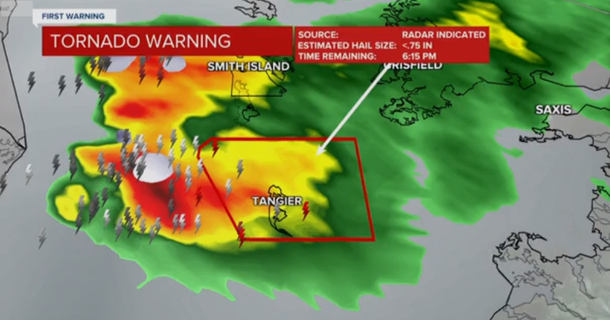 Tornado warning issued for Accomack County - Vimarsana News