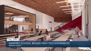 Winifred school is getting a high-tech upgrade