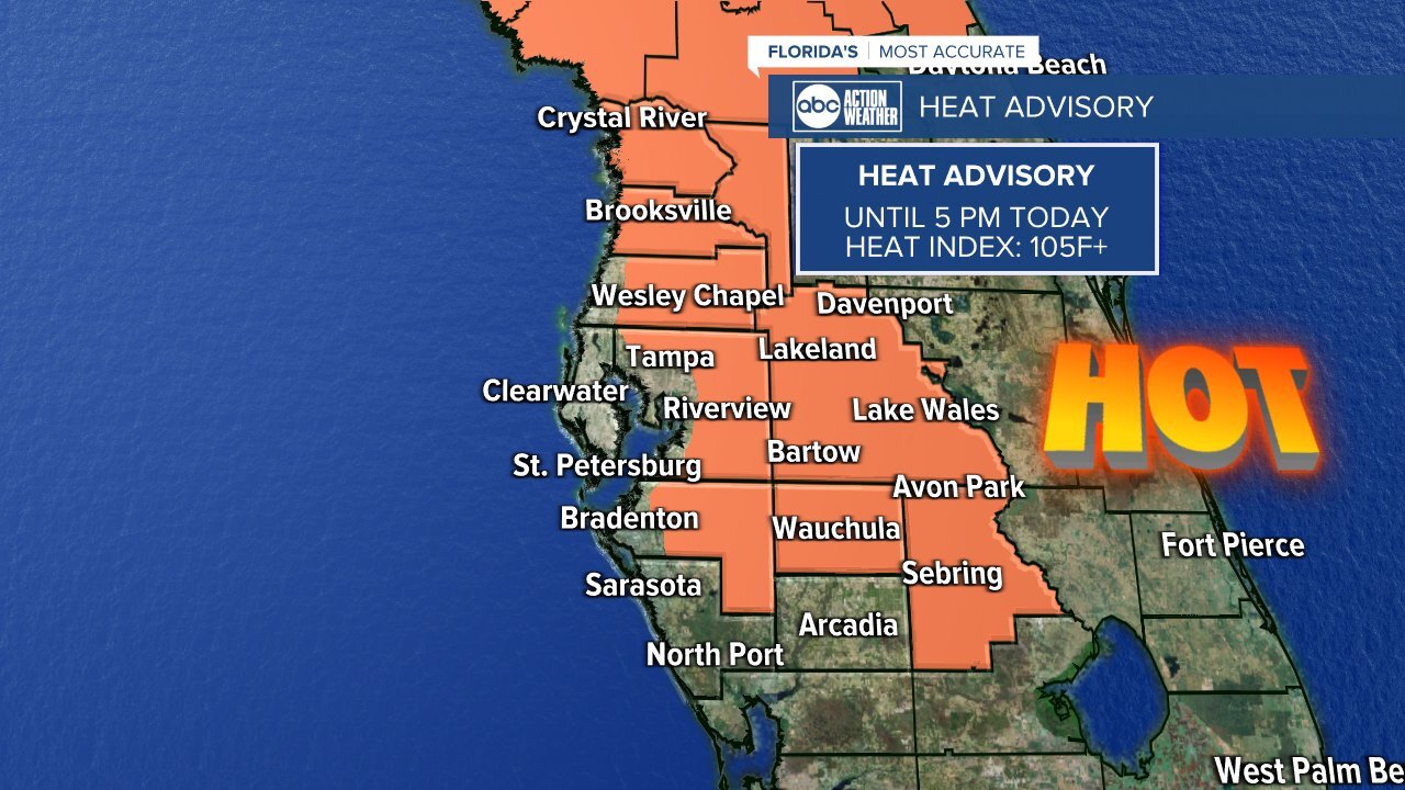 thur expanded heat advisory