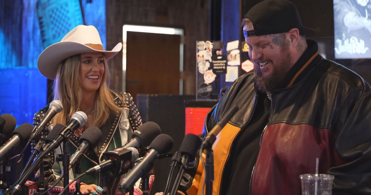 Tattoos and friendship: Lainey Wilson and Jelly Roll celebrate No. 1 songs - Vimarsana News