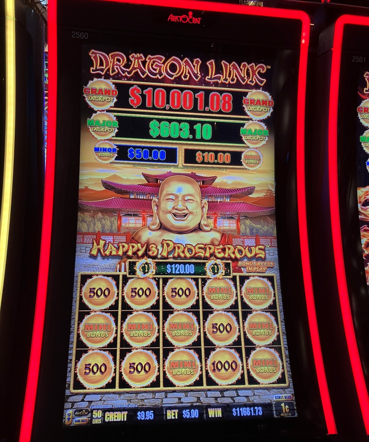 Dragon link slots jackpot