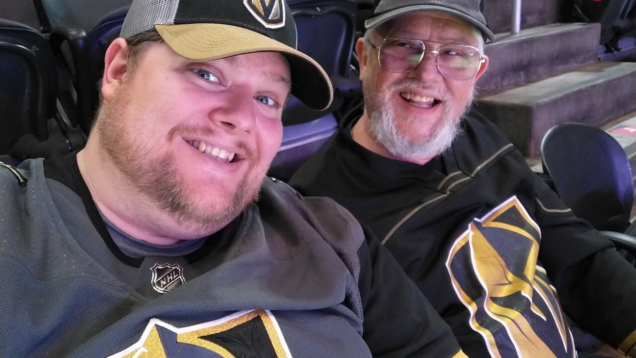 Larry Berg VGK Fan Photo