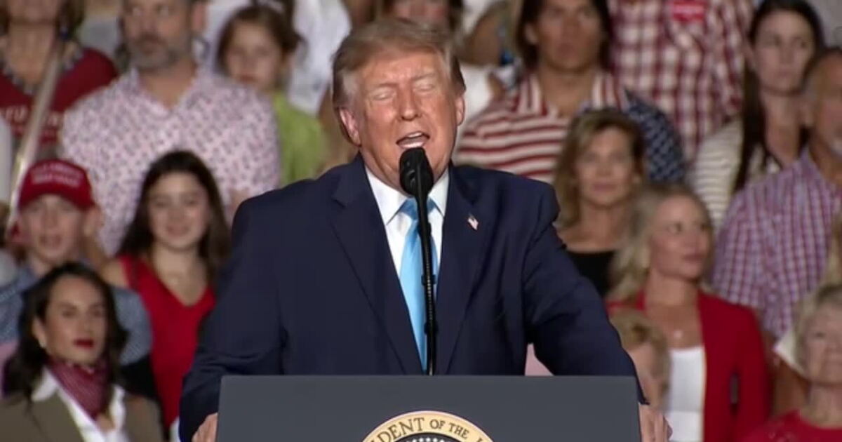 President Donald Trump draws criticism after remarks on Los Angeles and San Diego during Nebraska rally