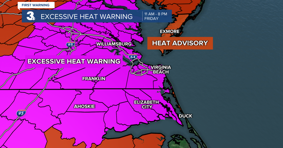 First Warning Forecast: Extreme heat and humidity to end the week