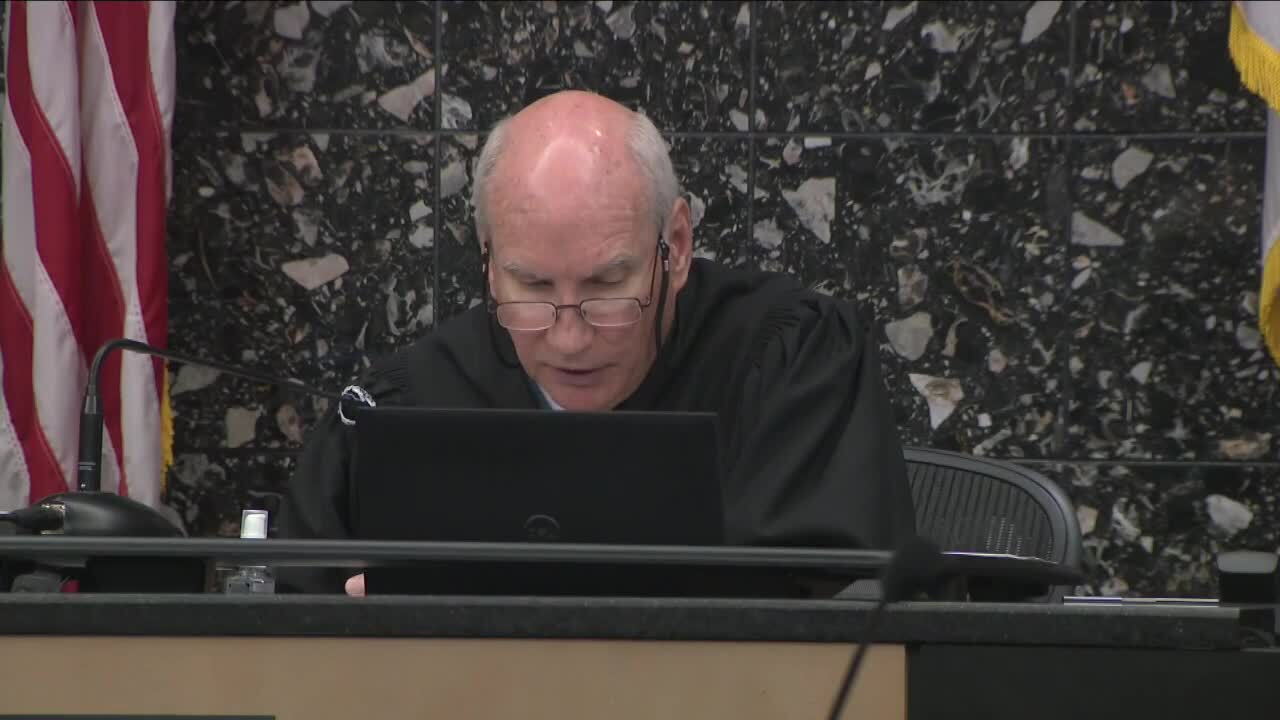 Palm Beach County Circuit Judge Jeffrey Gillen sentences Cristian Leon to 30 years in prison, July 14, 2023