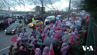 Protesters against Turkey government takeover of Zaman newspaper