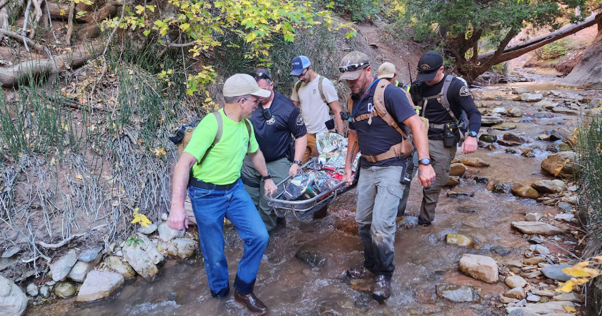 Hiker rescued after breaking arm in Kanarra Falls in Iron County - Vimarsana News