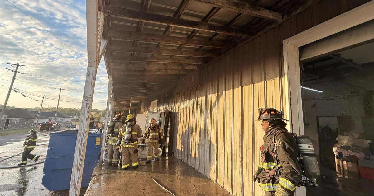 Arrest made in connection with fire at thrift store in Lawrenceburg