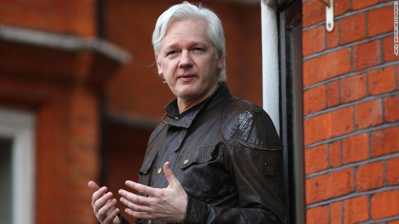 WikiLeaks found Julian Assange has been arrested