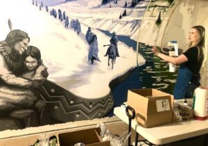 Chief Standing Bear Mural