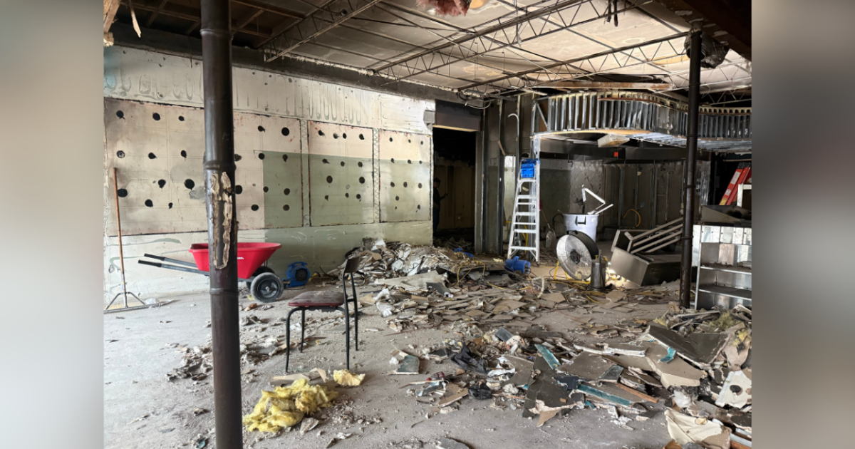 Pacific Rim remains temporarily closed after a fire destroyed nearly everything inside