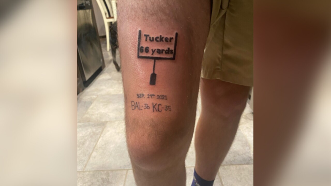 'There’s no going back now' Ravens fan pledges to get tattoo after every win this season.jpg