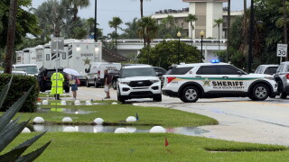 Deputy-involved shooting scene