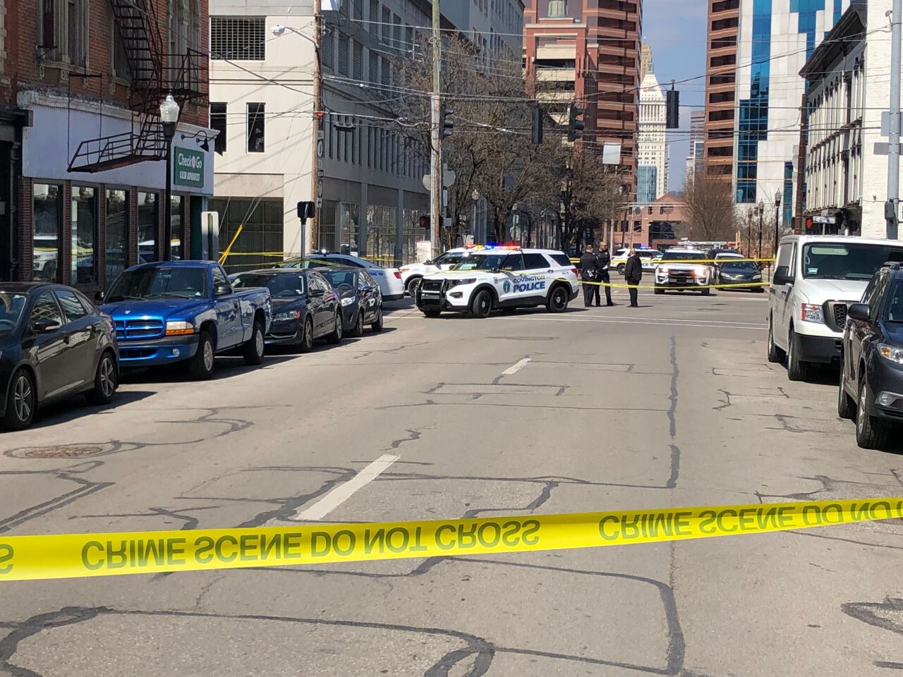 Pedestrian hit, killed in Covington at 4th Street and Scott Street