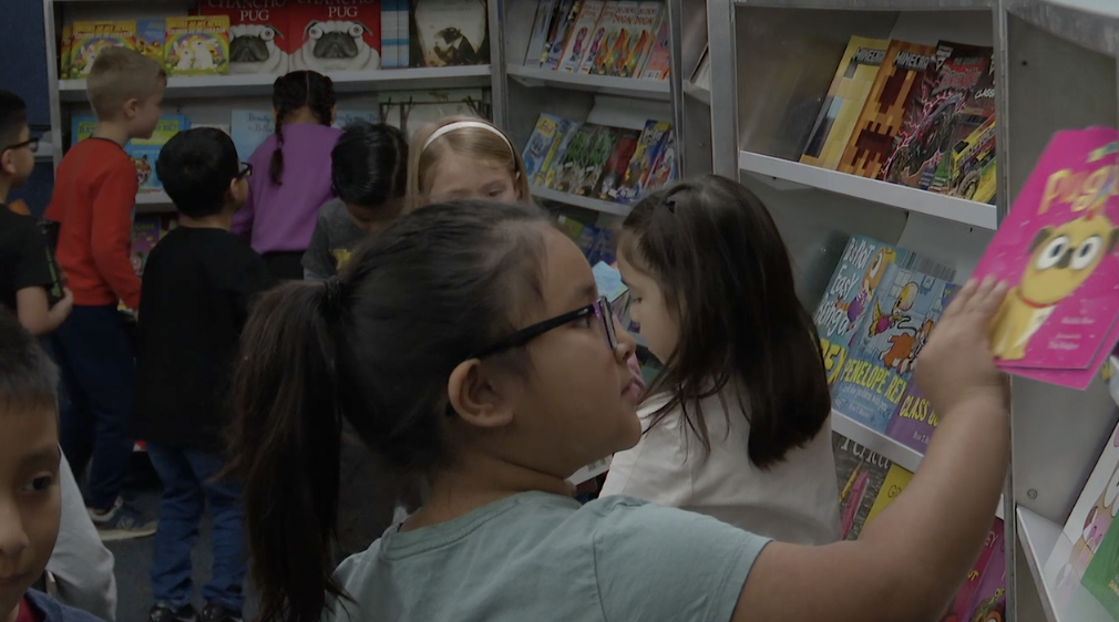 'If You Give a Child a Book' campaign sparks a love of reading at Crockett Elementary