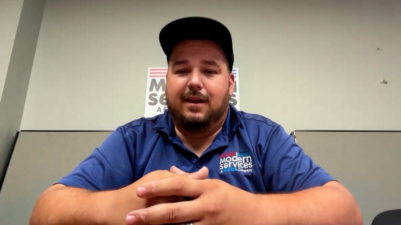 James Williams, manager of Modern Services.