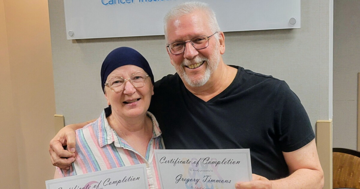 Middle Tennessee couple, each diagnosed with breast cancer a month apart ...