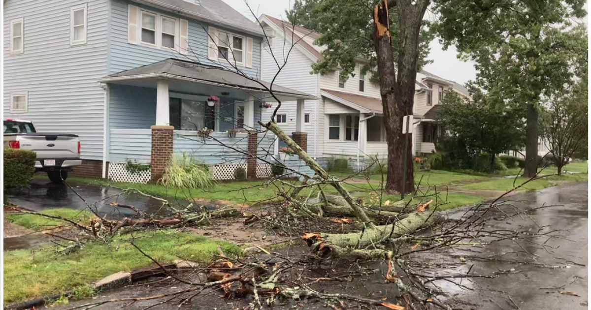 Severe weather causes damage, power outages across Northeast Ohio