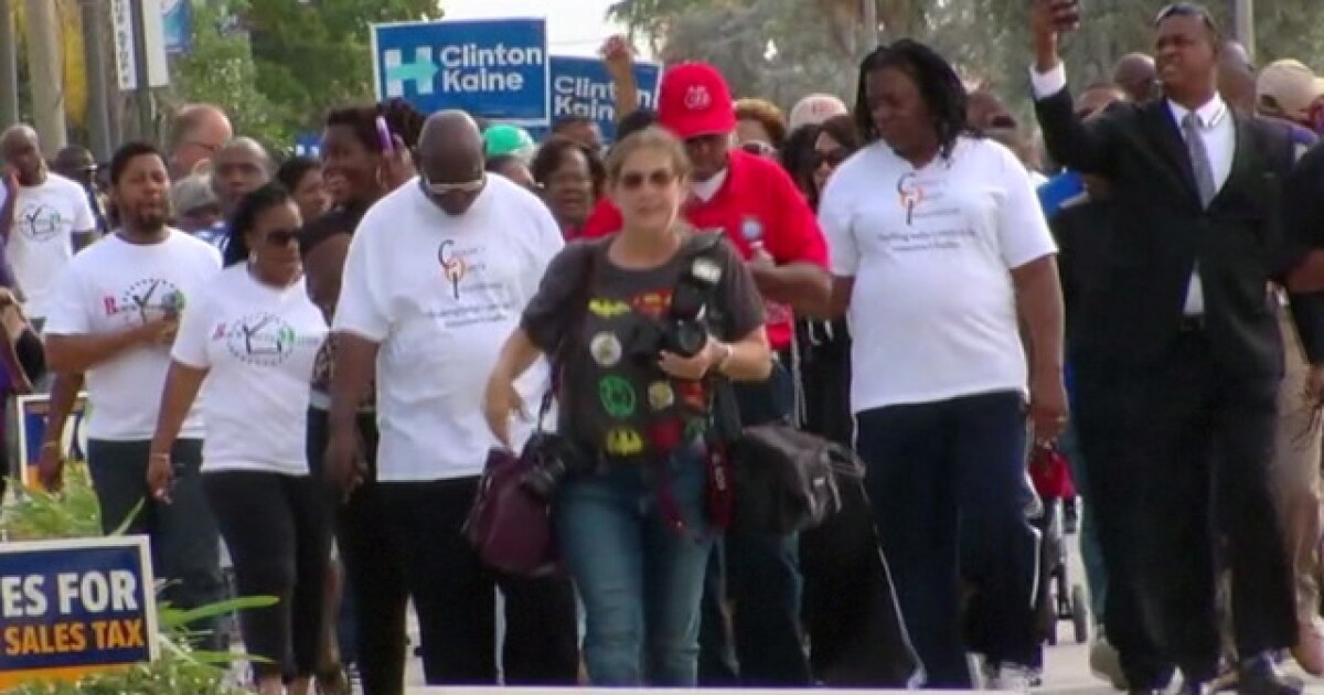 'Souls to the Polls' march encouraging voting