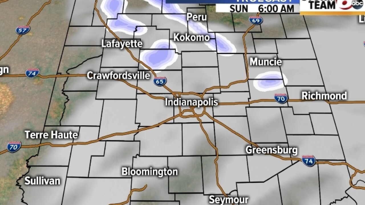 TIMELINE: When the wintry mix is headed your way