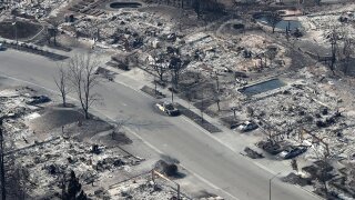 Homes destroyed by California wildfire Tubbs Fire