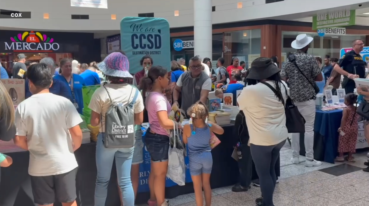 Back to school events held across the Las Vegas valley on Saturday