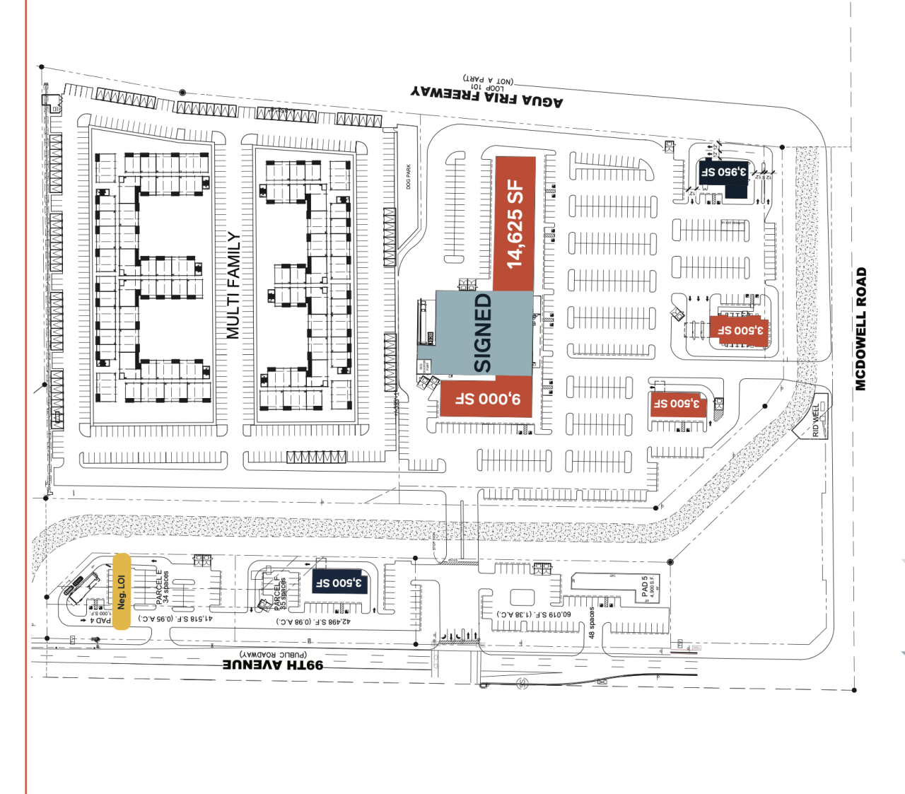 Thompson Thrift acquired more than 20 acres of land in West Phoenix, here's a rendering of their visionary concept.