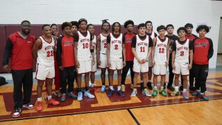 West Oso wins Bi-District boys basketball championship over 