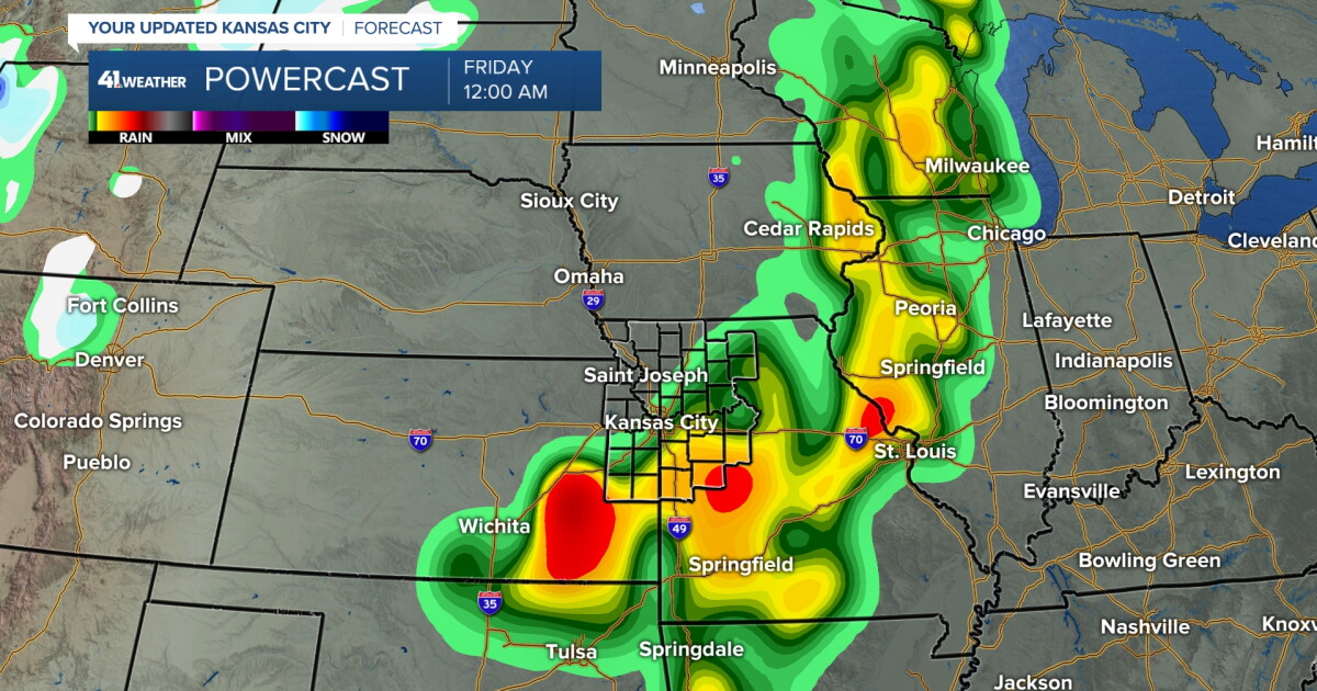KSHB 41 Weather Blog | Kansas City stays calm through Wednesday, then ...