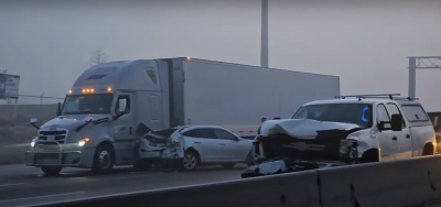 Crash on I-85 in Nampa closes westbound lanes