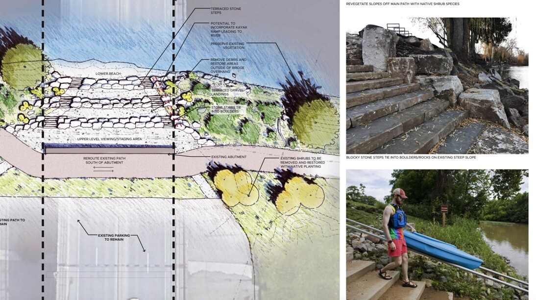 Clark Fork River Restoration Major Access Renderings