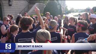 Belmont move-in day