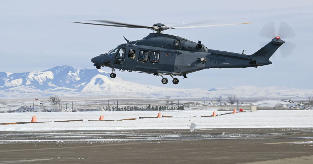 Malmstrom Air Force Base celebrates the arrival of new Grey Wolf helicopter - Vimarsana News