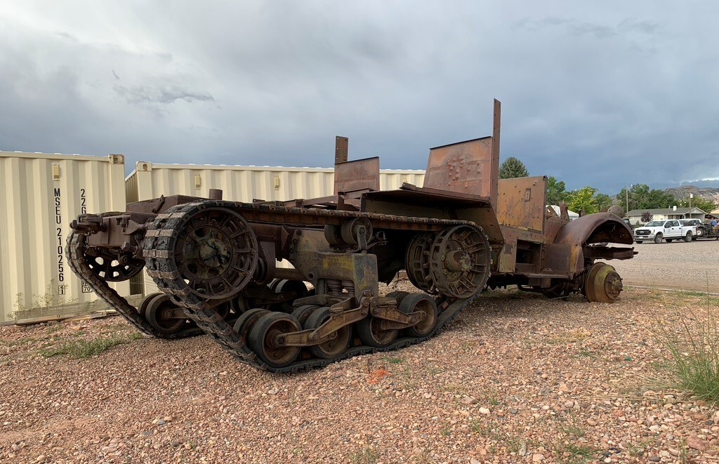 Half Track Recovered