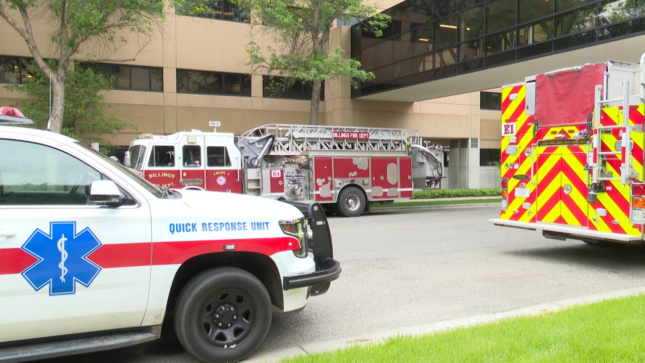 Emergency responders showed up in groups for the barbeque