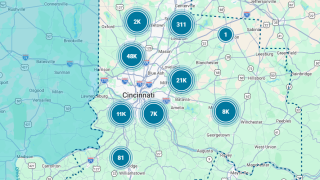 Duke Energy Outage Map 8/12/26 2 p.m.