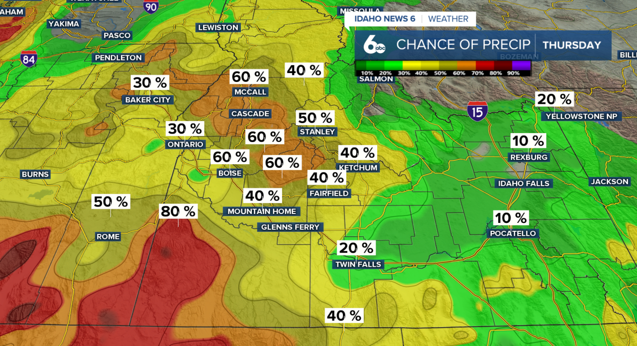 Chance of Precipitation