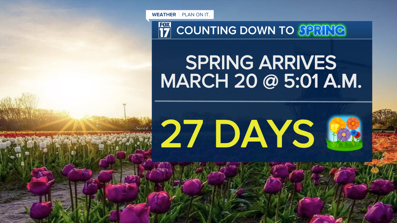 SPRING IS ON ITS WAY