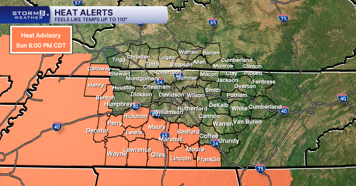 September 6, 2026: Heat Advisory continues for some