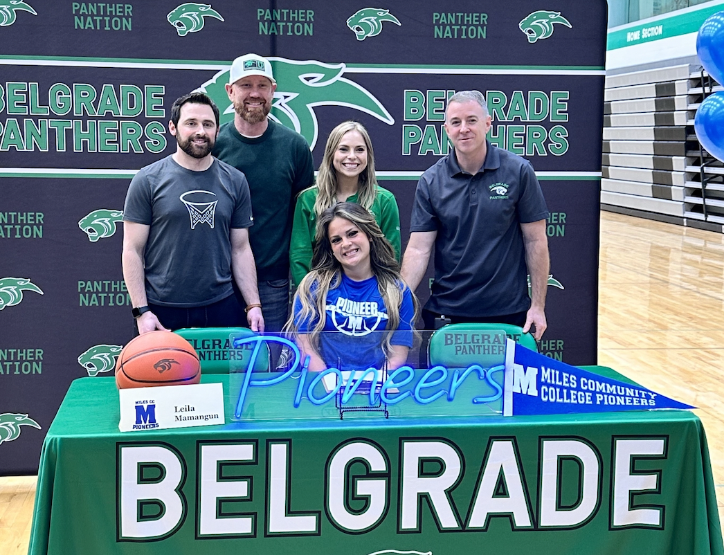 Belgrade signing day Feb. 2024 Leila