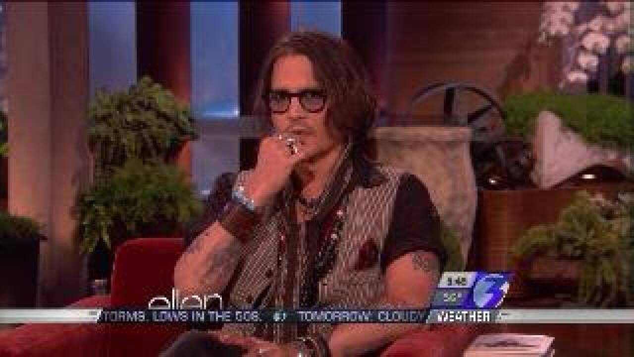 Today on Ellen – Johnny Depp is a special guest