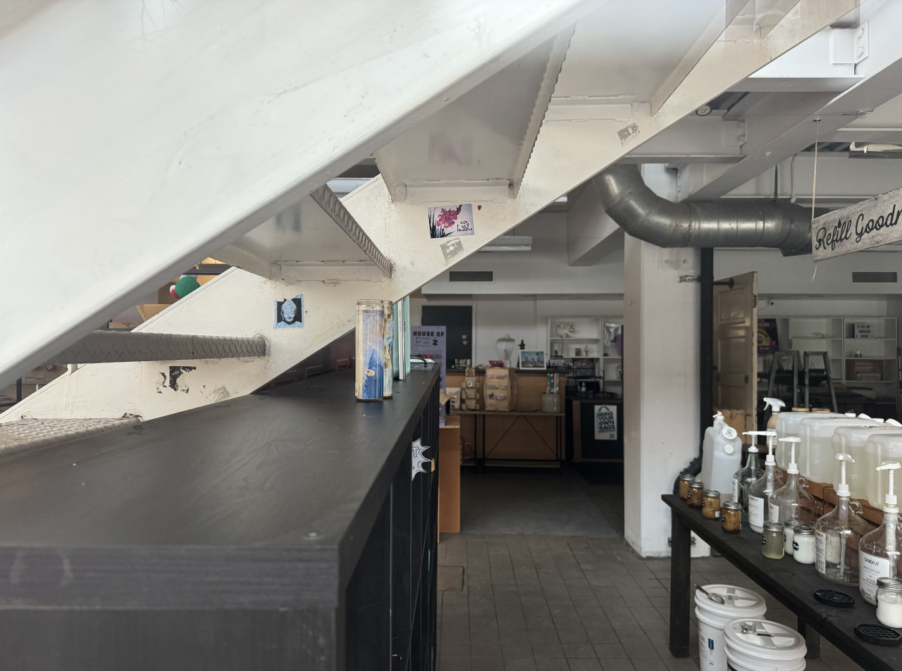 The inside of Made Cleveland as of March 24. News 5 Cleveland photo.