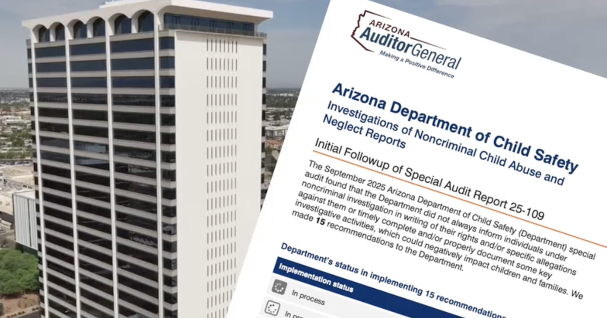 Arizona child welfare agency implements auditor's abuse-investigation overhaul
