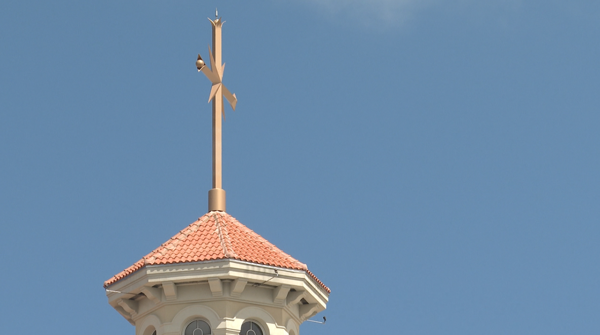 The Church of Scientology says construction is underway on South Garden Avenue