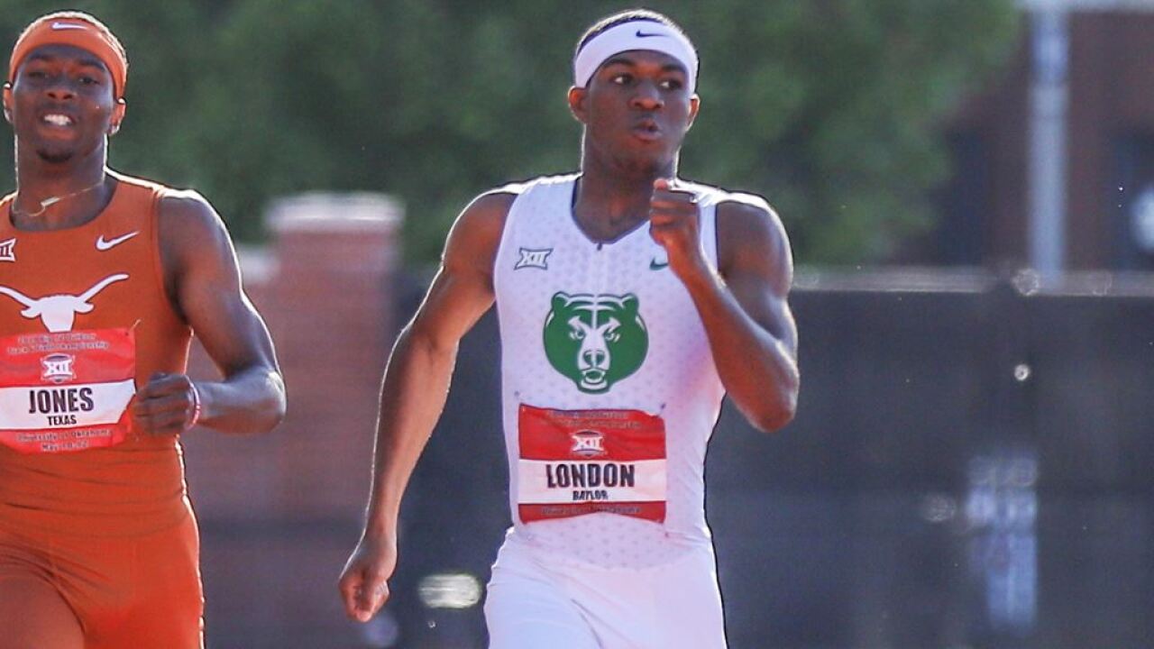 Baylor Track & Field London, Men’s 4x4 Take Home AllAmerica Awards